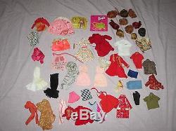 Bulk Lot Of Vintage Barbie Dolls Ken Dolls Clothing Accessories Tlc