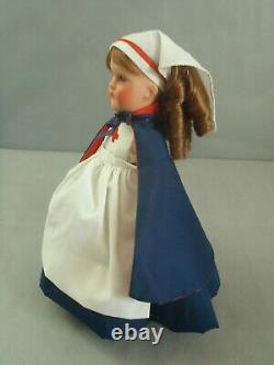 10.5 Antique bisque head Heubach Koppelsdorf 407 Nurse Costume WWI doll