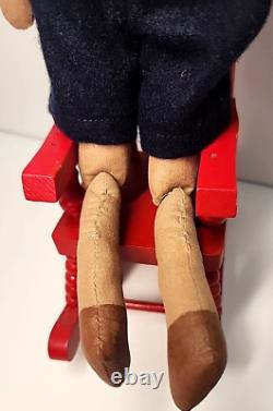 10 Pinocchio Jointed Painted Cloth Artist Doll completed Gail Wilson 1990 kit