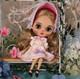 12factory Blyth Doll Golden Long Hair Hand Painted Makeup +teeth+sleeping Eyes