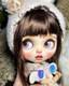 12 Custom Blythe Doll Handmade With Outfits + Wig Ob24/ob22 1/6 Doll Bjd Doll