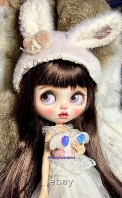 12 Custom Blythe Doll Handmade With Outfits + Wig OB24/OB22 1/6 Doll BJD Doll