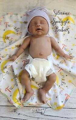 13 Full Body Silicone Baby Girl Doll Phoebe