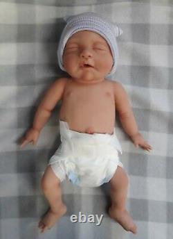 13 Full Body Silicone Baby Girl Doll Phoebe