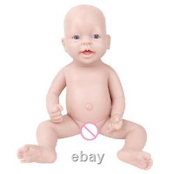 14.56 inch 1.65kg 100% Full Silicone Reborn Realistic Dolls Soft DIY Blank Toys