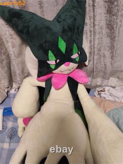 150cm Anime Meowscarada Giant Plush Doll Stuffed Toy Long Pillow Xmas Gift