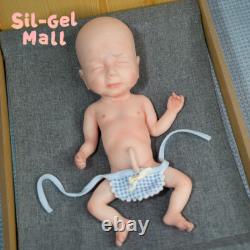 15.5 Reborn Premature BOY Full Body Platinum Silicone Baby? Dolls? Newborn Doll