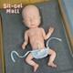 15.5 Reborn Premature Boy Full Body Platinum Silicone Baby? Dolls? Newborn Doll
