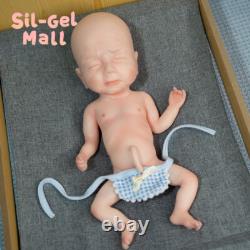 15.5 Reborn Premature BOY Full Body Platinum Silicone Baby? Dolls? Newborn Doll