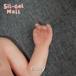 15.5 Reborn Premature BOY Full Body Platinum Silicone Baby? Dolls? Newborn Doll
