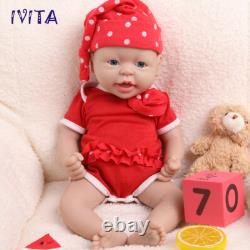 15''Lifelike Reborn Baby Doll Lovely Girl Newborn Full Body Silicone Real Touch