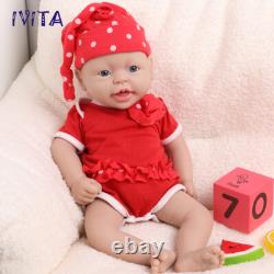 15''Lifelike Reborn Baby Doll Lovely Girl Newborn Full Body Silicone Real Touch
