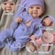 16.54'' Solid Silicone Doll Silicone Reborn Doll Silicone Girl Doll Toys Gifts