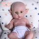 16.5handmake Silicone Reborn Dolls Adorable Elf Girl Full Body Silicone Newborn