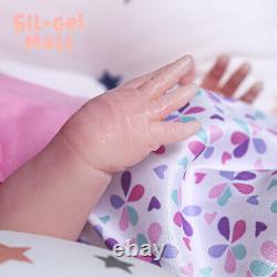 16.5Handmake Silicone Reborn Dolls Adorable Elf Girl Full Body Silicone Newborn