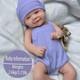 16.5'' Solid Silicone Doll Silicone Reborn Doll Silicone Girl Doll Toys Gifts