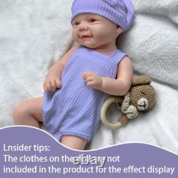 16.5'' solid silicone doll silicone reborn doll silicone girl doll toys gifts