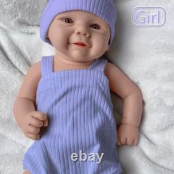 16.5'' solid silicone doll silicone reborn doll silicone girl doll toys gifts