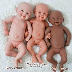 16.93 Inch Full Body Silicone Reborn Baby Girl 2.6 KG Lifelike Silicon Doll