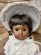 16 Bisque Doll Head, Unis France 301 Size 2, Orig. Compo Body, Great Dress
