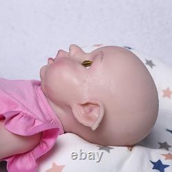 16 Handmade Reborn Elf Baby Doll Lifelike Newborn, Full Body Solid Silicone Toy