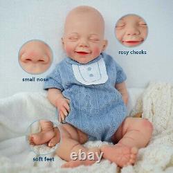 17.32'' solid silicone doll silicone reborn doll silicone girl doll toys gifts