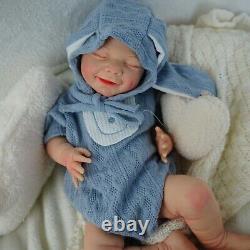 17.32'' solid silicone doll silicone reborn doll silicone girl doll toys gifts