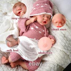 17.71'' solid silicone doll silicone reborn doll silicone girl doll toys gifts