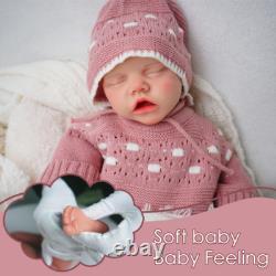 17.71'' solid silicone doll silicone reborn doll silicone girl doll toys gifts