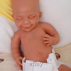 17.72 Inch Realistic Newborn Girl Reborn Baby Dolls Full Silicone Girl Dolls