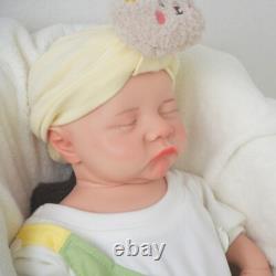 17.72 in Real Silicone Reborn Baby Dolls Lifelike Newborn Boy Dolls Gifts 5.73lb
