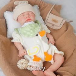 17.72 in Real Silicone Reborn Baby Dolls Lifelike Newborn Boy Dolls Gifts 5.73lb
