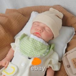 17.72 in Real Silicone Reborn Baby Dolls Lifelike Newborn Boy Dolls Gifts 5.73lb