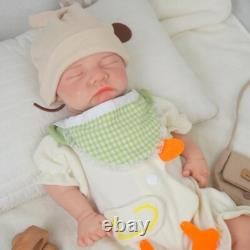 17.72 in Real Silicone Reborn Baby Dolls Lifelike Newborn Boy Dolls Gifts 5.73lb