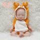 17.7 Eyes Closed Sleeping Newborn Reborn Baby Dolls Handmade Silicone Baby Doll