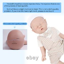 17 IVITA Sleeping Reborn Baby Doll Newborn Full Floppy Silicone Vivid Doll