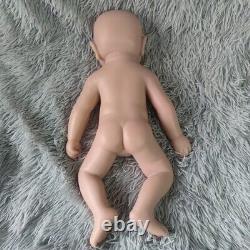 17 Inch Unpainted Girl Silicone Reborn Doll Full Body Soft Silicone Made