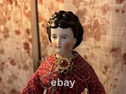 1870 Antique China Head Doll Extremely Rare Hairstyle Conta&Boehme/exposed ears 1870 Antique China Head Doll Extremely Rare Hairstyle Conta&Boehme/exposed ears