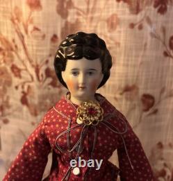 1870 Antique China Head Doll Extremely Rare Hairstyle Conta&Boehme/exposed ears 1870 Antique China Head Doll Extremely Rare Hairstyle Conta&Boehme/exposed ears