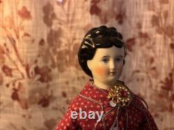 1870 Antique China Head Doll Extremely Rare Hairstyle Conta&Boehme/exposed ears 1870 Antique China Head Doll Extremely Rare Hairstyle Conta&Boehme/exposed ears