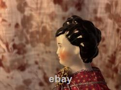 1870 Antique China Head Doll Extremely Rare Hairstyle Conta&Boehme/exposed ears 1870 Antique China Head Doll Extremely Rare Hairstyle Conta&Boehme/exposed ears