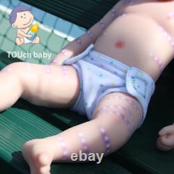 18Alien Reborn Baby Girl Doll Full Silicone Lifelike Pink Avatar, GiftChristmas