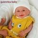 18.11'' Solid Silicone Doll Silicone Reborn Doll Silicone Girl Doll Toys Gifts