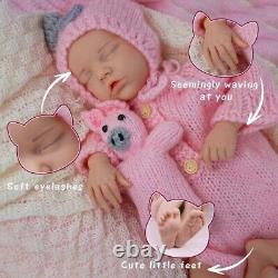 18.11'' solid silicone doll silicone reborn doll silicone girl doll toys gifts