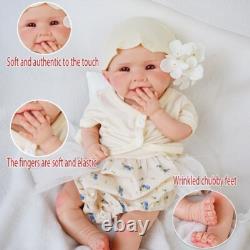 18.11'' solid silicone doll silicone reborn doll silicone girl doll toys gifts