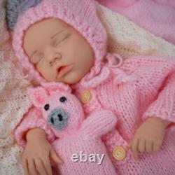 18.11'' solid silicone doll silicone reborn doll silicone girl doll toys gifts