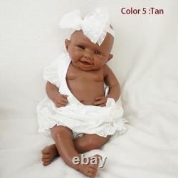 18.11'' solid silicone doll silicone reborn doll silicone girl doll toys gifts