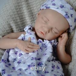 18.11'' solid silicone doll silicone reborn doll silicone girl doll toys gifts