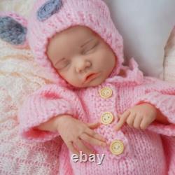 18.11'' solid silicone doll silicone reborn doll silicone girl doll toys gifts