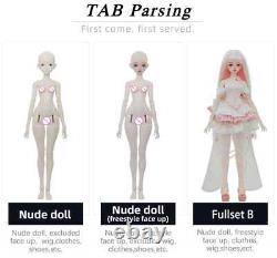 18 1/4 Handmade Resin BJD SD Ball Joint Dolls Women Girl Gift Libra Full Set